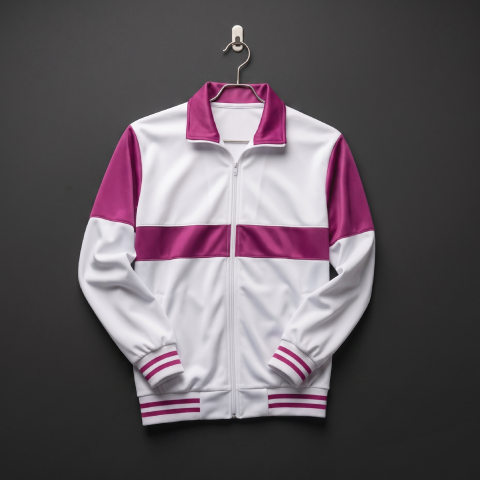 Tracksuit (ကတ္တီပါအဖြူပန်းခရမ်းစပ်)