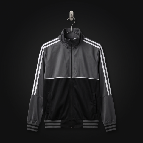 Tracksuit (ကတ္တီပါ အနက်ခဲစပ် စပေါ့ဖြူ)