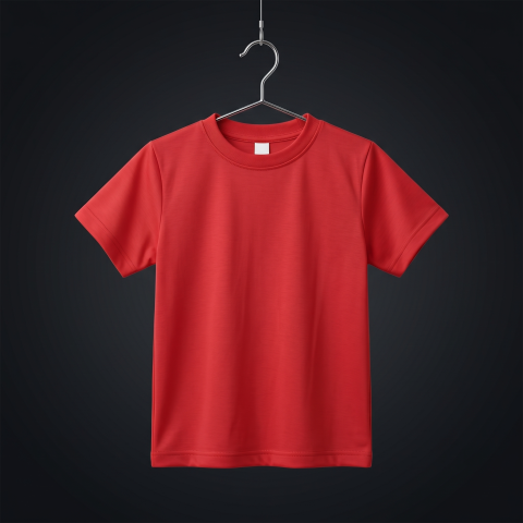 T Shirt SPသား အနီ ကလေး
