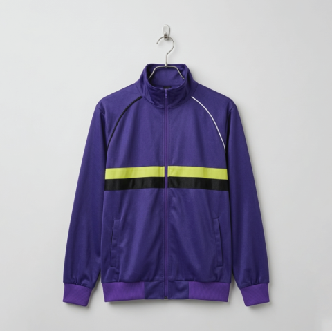 Tracksuit (ကတ္တီပါခရမ်းဝါစပ်အထူသား)