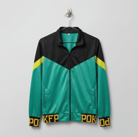Tracksuit (ကတ္တီပါကျေးဥစိမ်းနက်ဝါစပ်)