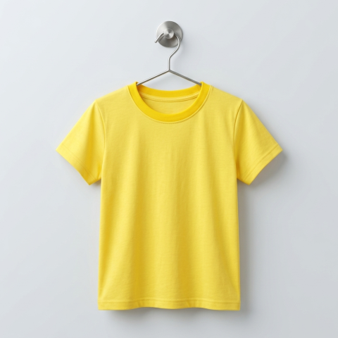 T Shirt COM သား အ၀ါ ကလေး