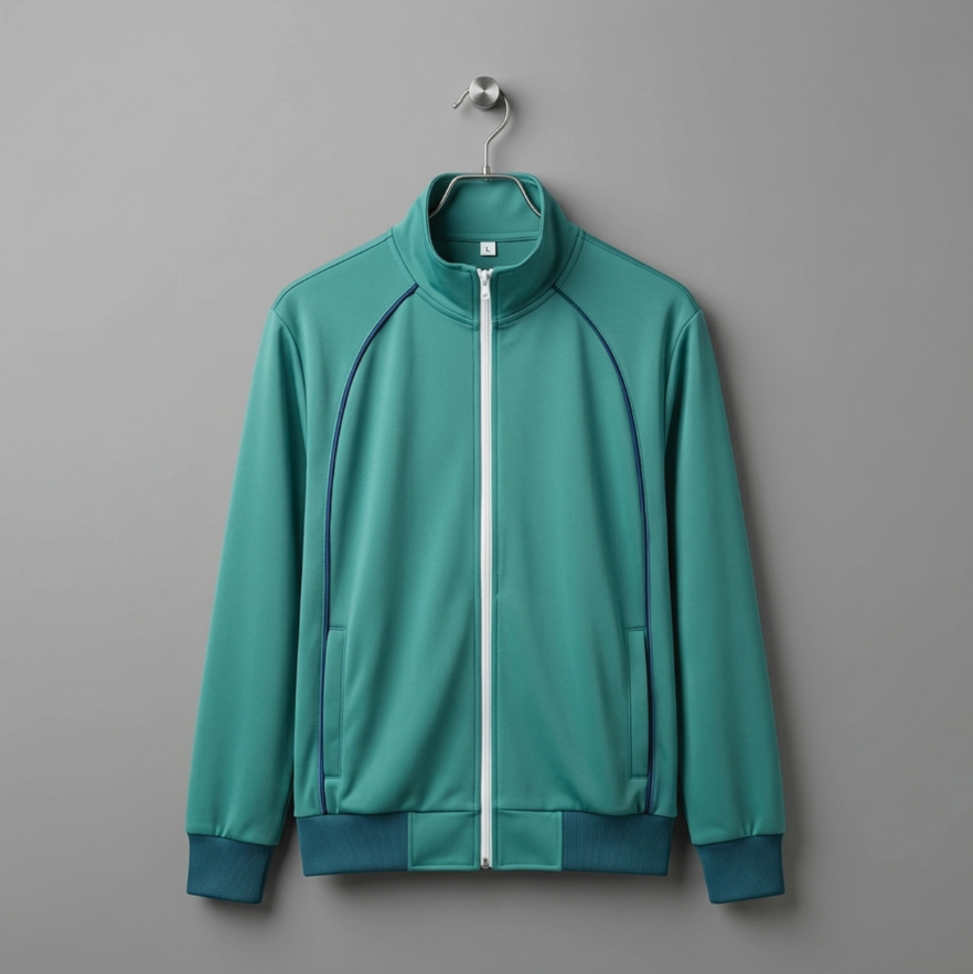 Tracksuit Yashika (ယာရှီကာကျေးဥစိမ်းစပေါ့နက်ပြာ) image 1