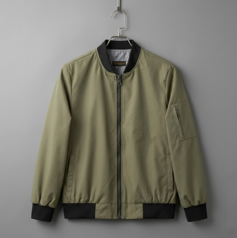 Pilot Jacket (စိမ်းနုအစည်းအနက်)