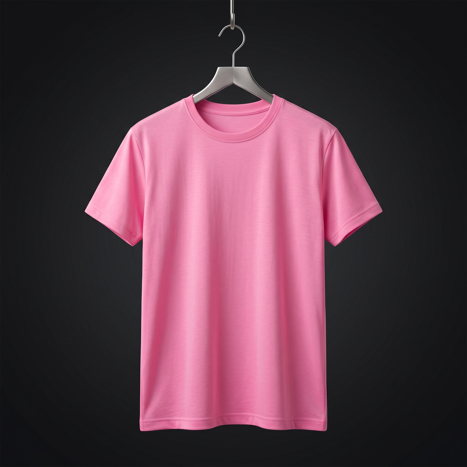 T Shirt CVC သား ပန်းရောင် image 1