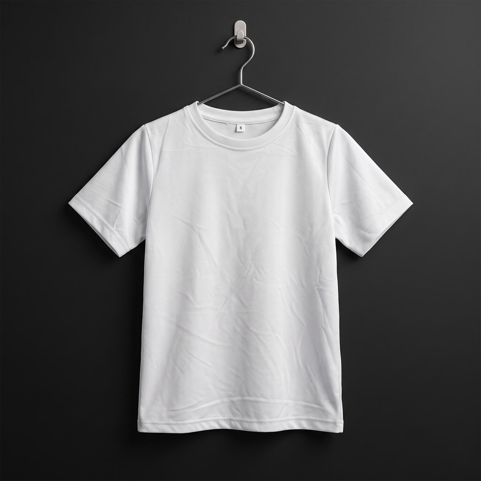 T Shirt CVC သား အဖြူ image 1