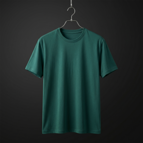T Shirt CVC သား ဘဲစိမ်း