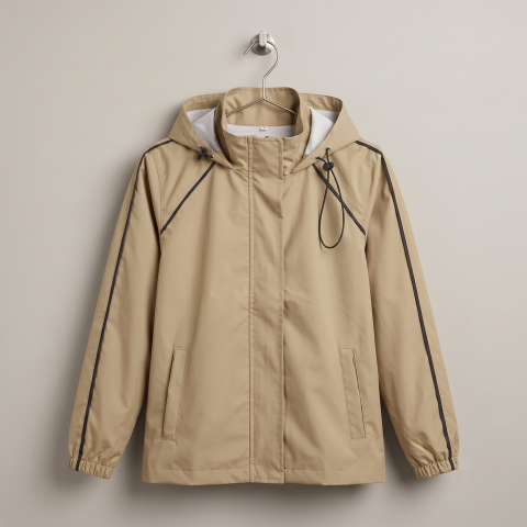 Rain Jacket (MK အသား (ဦးထုပ်ပါ၊ပြောင်ချော)