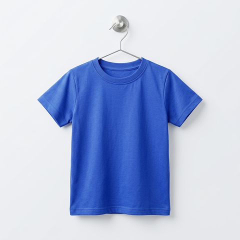 T Shirt COM သား အပြာ ကလေး