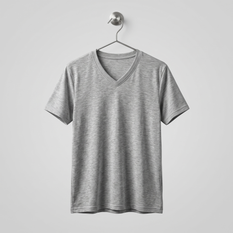 T Shirt SPသား ခဲ V Shape