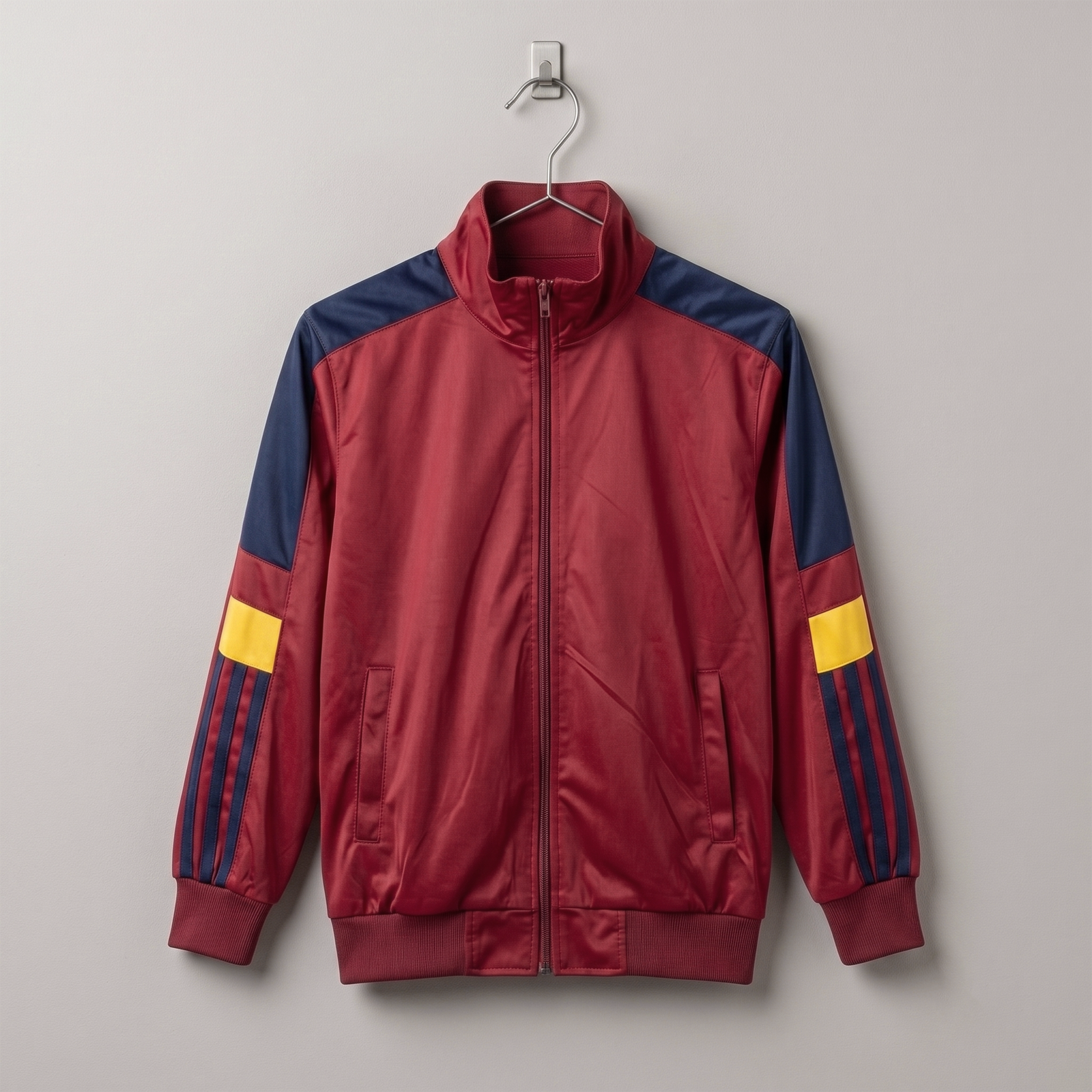 Tracksuit (ကတ္တီပါ နီညို နက်ပြာစပ်) image 2