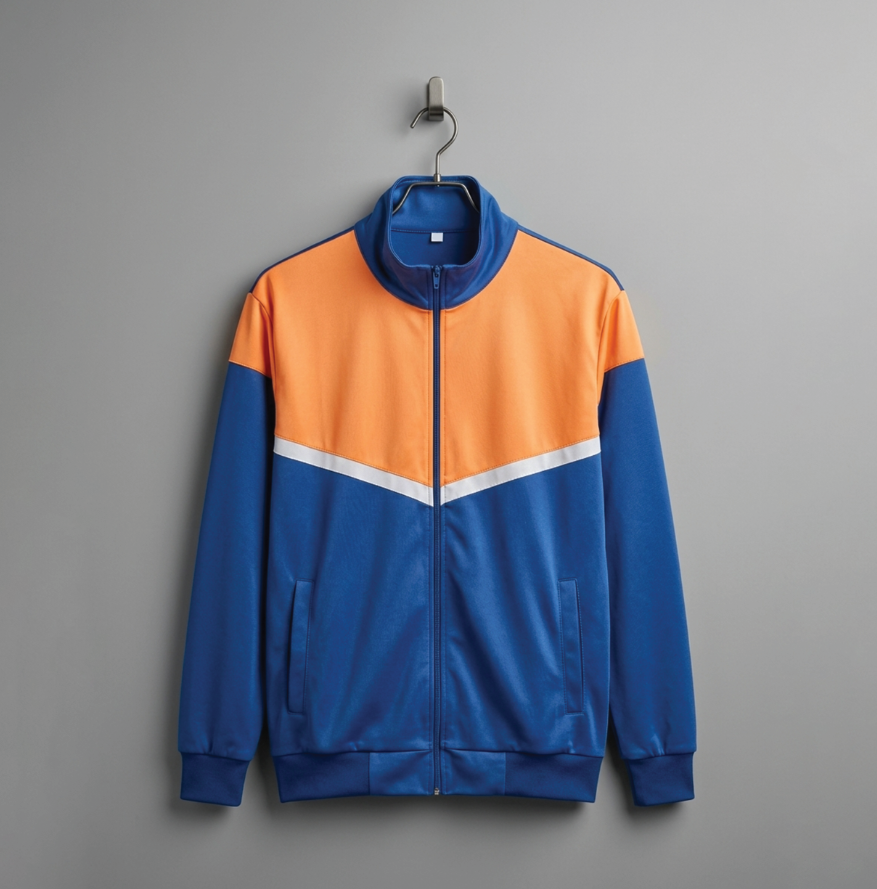 Tracksuit Yashika (ယာရှီကာအပြာလိမ္မော်စပ်) image 1