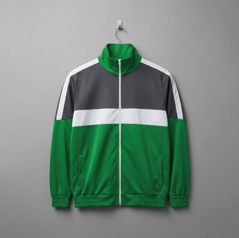 Tracksuit Yashika (ယာရှီကာအစိမ်းခဲရင့်ဖြူစပ်)