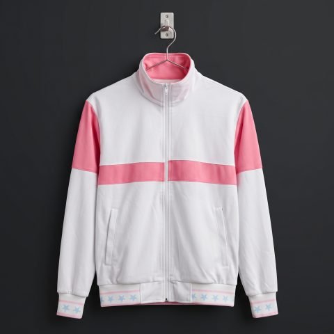 Tracksuit (ကတ္တီပါအဖြူ ပန်း စပ် အစည်းကြယ်)