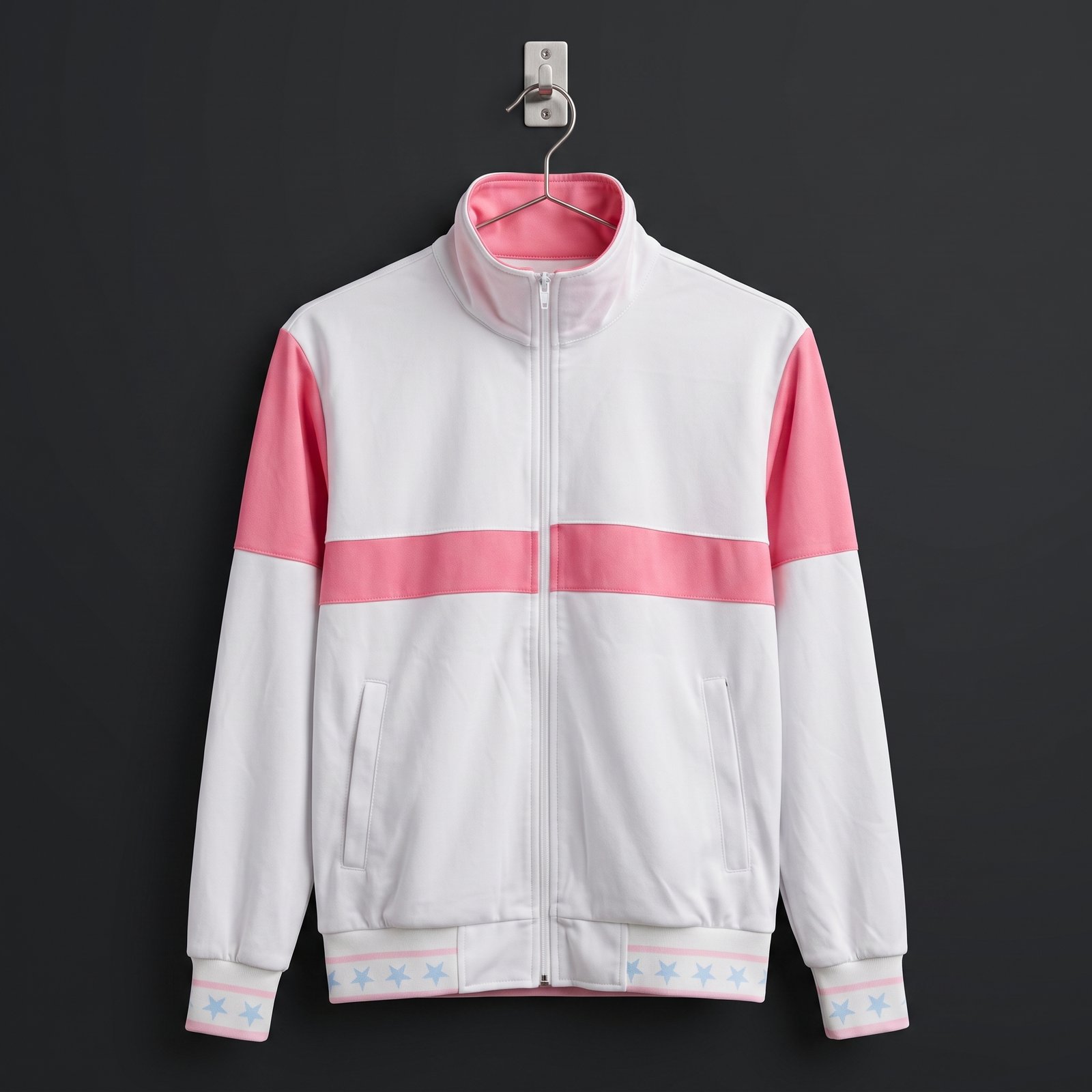 Tracksuit (ကတ္တီပါအဖြူ ပန်း စပ် အစည်းကြယ်) image 2