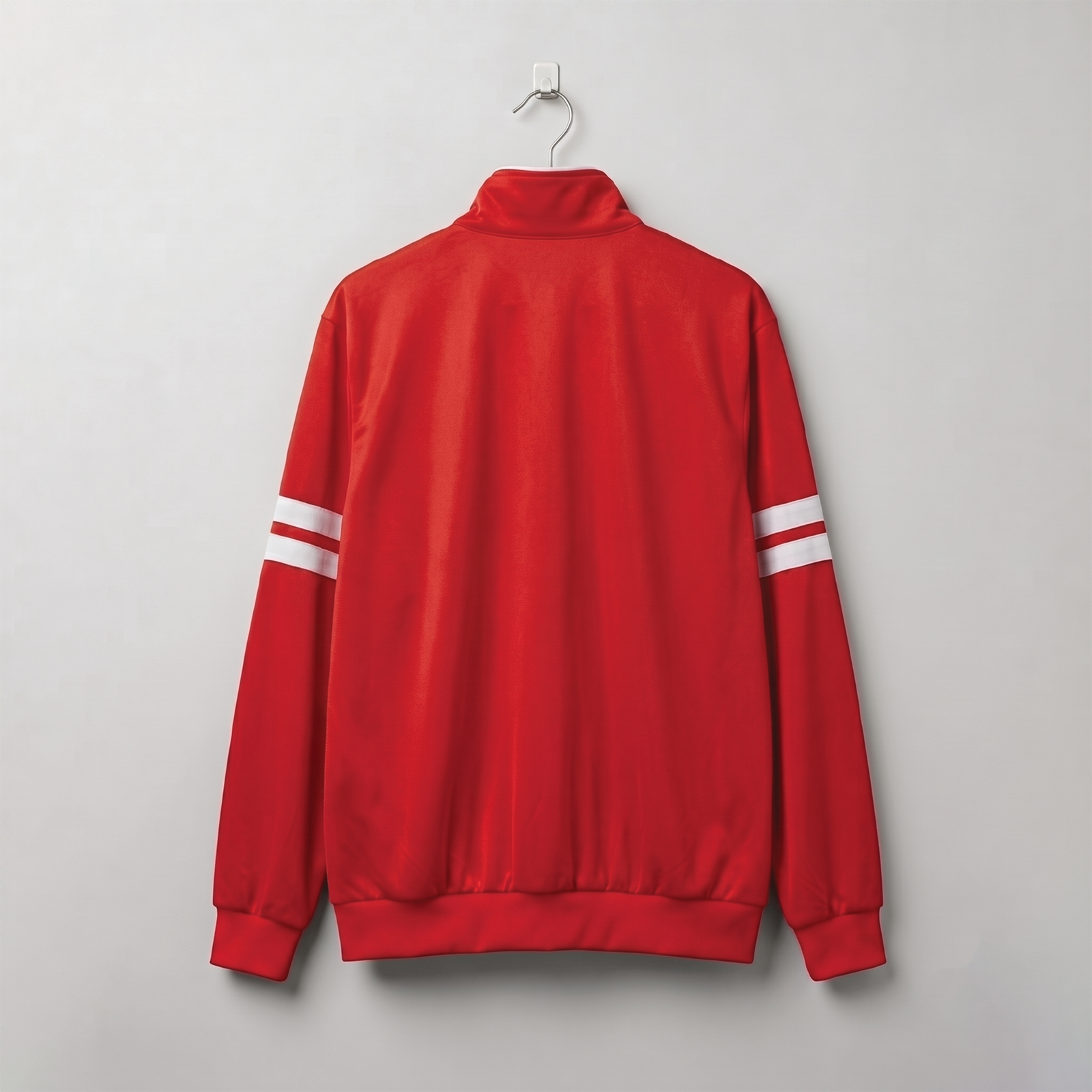 Tracksuit (ကတ္တီပါအနီဖြူစပ်) image 2