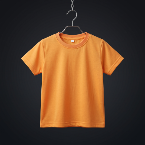 T Shirt SPသား လိမ္မော်နု ကလေး