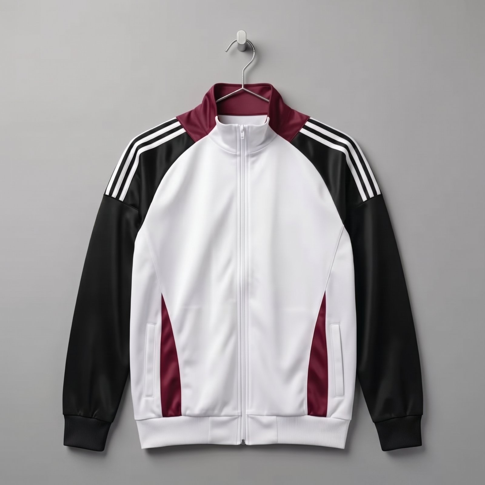 Tracksuit (ကတ္တီပါအဖြူနက်စပ်) image 2