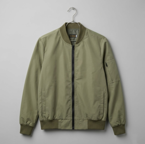 Pilot Jacket (စိမ်းနုအစည်းစိမ်းနု)