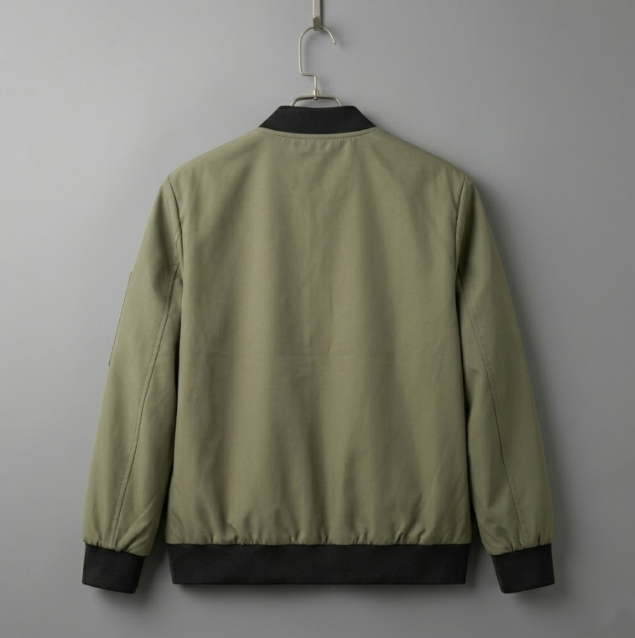 Pilot Jacket (စိမ်းနုအစည်းအနက်) image 2